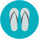 Beach Sandal Flipflop Icon