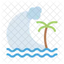 Beach Water Wave Icon