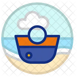 Beach Bag  Icon