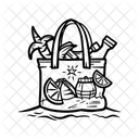 Beach Bag  Icon