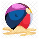 Beach Ball Beach Toy Parachute Ball Icon
