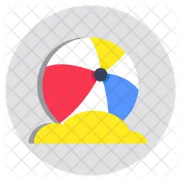Beach Ball  Icon