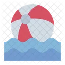Beach Ball Play Pool Icon
