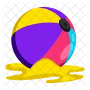 Beach Vacation Summer Icon