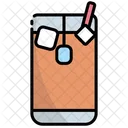 Ice Tea Drink Glass Icon