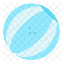 Beach Ball Volleyball Holiday Icon