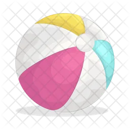 Beach ball  Icon