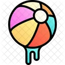 Beach Ball Ball Toy Icon