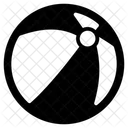Beach Ball Leather Ball Hard Ball Icon