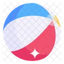 Beach Ball Water Ball Parachute Ball Icon