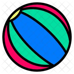 Beach ball  Icon