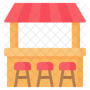 Beach Bar Cafe Icon