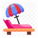Beach Bed  Icon
