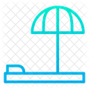 Beach Bed  Icon