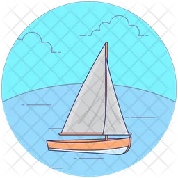 Beach Boat  Icon