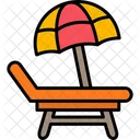 Beach Chair  Symbol