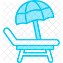 Beach Chair  Symbol