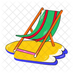 Beach Chair  Icon