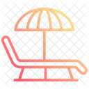 Beach Summer Chair Icon
