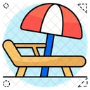 Beach chair  Icon