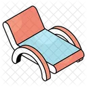 Beach Chair Seat Relax Icon