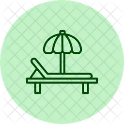 Beach chair  Icon