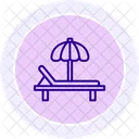 Beach chair  Icon