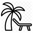 Beach chair  Icon