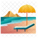 Chair Beach Relax Icon