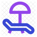 Beach chair  Icon
