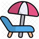 Beach chair  Icon