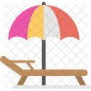 Beach Day Beach Holiday Summer Vacation Icon