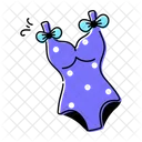 Beach Dress Swimming Dress Summer Dress Icon