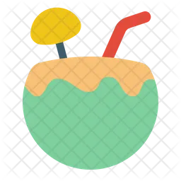 Beach Drink  Icon