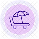 Beach furniture  Icon