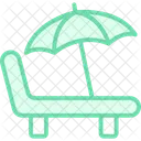Beach furniture  Icon