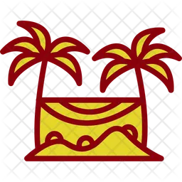 Beach Hammock  Icon