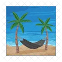 Beach hammock  Icon