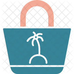 Beach Handbag  Icon