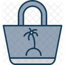Beach handbag  Icon
