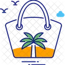Beach Handbag  Icon