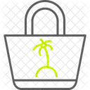Beach handbag  Icon