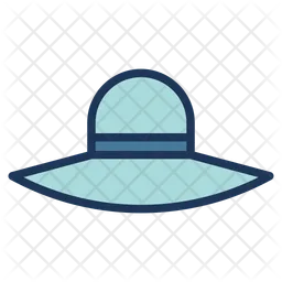 Beach hat  Icon