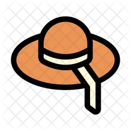 Beach hat  Icon