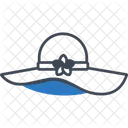 Beach Hat Sun Hat Summer Hat Icon