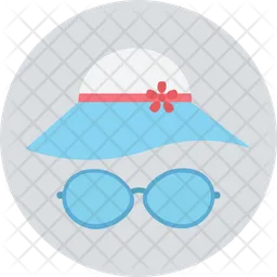 Beach Hat  Icon