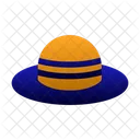 Beach Hat Round Hat Hat Icon