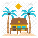 Beach home  Icon