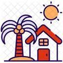 Beach home  Icon