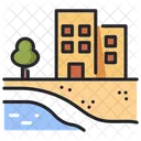 Beach hotel  Icon